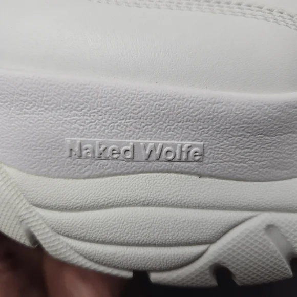 Naked Wolfe Art Wicked Leather Platform Boots Retro Chunky Heel Women's Sz 10 - Picture 15 of 16